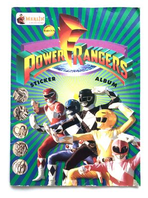 Sabans - Power Rangers (1994) Album komplett beklebt , guter Zustand , Merlin
