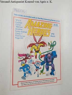 Zam Inc. (Hrsg.): Amazing Heroes : No. 9 March 1982 :