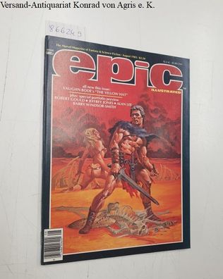 Marvel Comics Group (Hrsg.): epic illustrated : August 1983 (Marvel) :