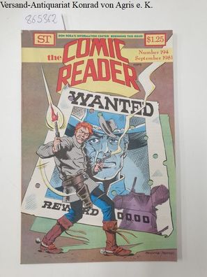 Street Enterprises: The Comic Reader Number 194, September 1981