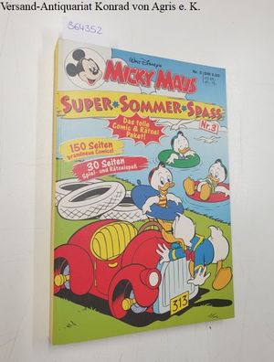 Walt Disney: Micky Maus Super Sommer Spass Nr. 3 1997.
