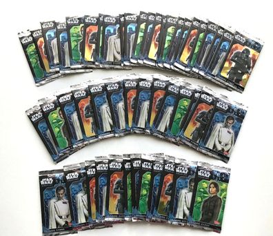 Star Wars - Rogue One - 50 Booster (OVP) , Topps
