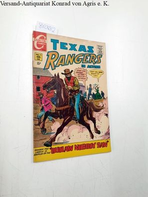Charlton Comics: Texas Rangers in action, No.79 August 1970, Outlaw nobody saw :