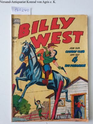 Standard Comics: Billy West : No. 4 :