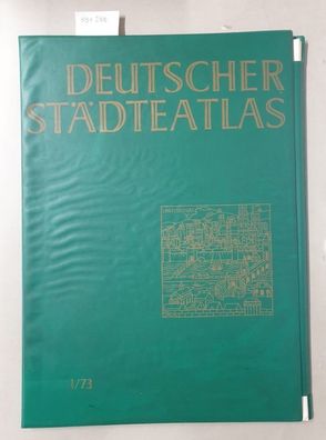 Deutscher Städteatlas. Lieferung I/1973 (Nr. 1-10) :