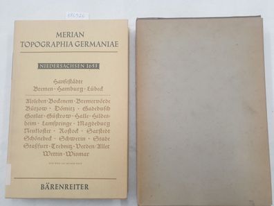 Topographia Germaniae : Faksimile Ausgabe : Niedersachsen 1653 : in original Schuber