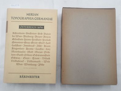 Topographia Germaniae : Faksimile Ausgabe : Österreich 1656 : in original Schuber :
