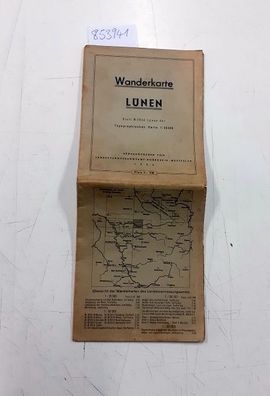 Landesvermessungsamt Nordrhein-Westfalen: Wanderkarte Lünen. - Blatt M 293 A Lünen de