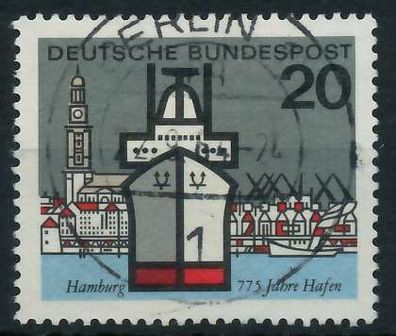 BRD BUND 1964 Nr 417 zentrisch gestempelt X69B5C6