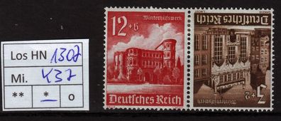 Los HN1307: Deutsches Reich Mi. K 37 *