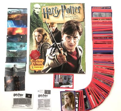 Harry Potter und die Heiligtürmer des Todes Teil 1, kompletter Satz + Album , Rar