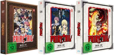 Fairy Tail - TV Serie - Box 7-9 - Episoden 151-226 - Blu-Ray - NEU