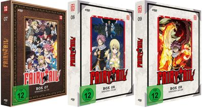 Fairy Tail - TV Serie - Box 7-9 - Episoden 151-226 - DVD - NEU