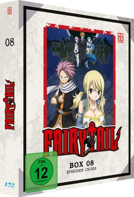 Fairy Tail - TV Serie - Box 8 - Episoden 176-203 - Blu-Ray - NEU