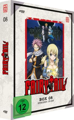 Fairy Tail - TV Serie - Box 8 - Episoden 176-203 - DVD - NEU