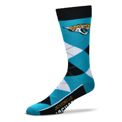 NFL Jacksonville Jaguars Strümpfe Socken Graphic Argyle Lineup Sock 884837930262