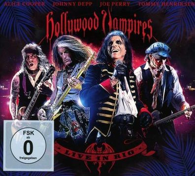 Hollywood Vampires: Live in Rio (CD Digipak + DVD) - - (CD / L)