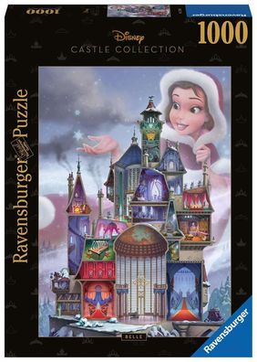 Ravensburger 17334 Disney Castles: Belle 1000 Teile Puzzle