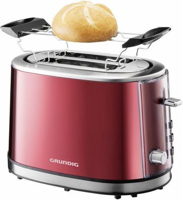 Grundig TA 6330 Toaster 2 Scheiben 850 W Rot