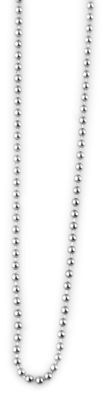 Akzent Edelstahl Halskette 60 cm Länge silberfarben