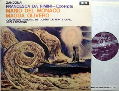 DECCA SET 422 - Francesca Da Rimini - Excerpts