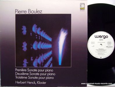 WERGO WER 60120/21 - Première Sonate Pour Piano / Deuxième Sonate Pour Piano /