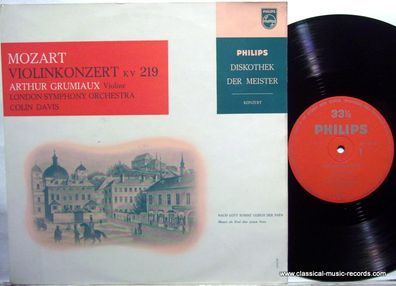 Philips 610128 - Mozart Violinenkonzert KV 219