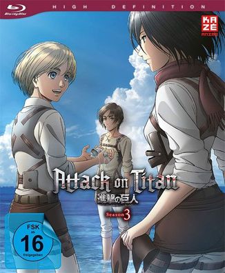 Attack on Titan - Vol. 3.4 (BR) Min: / / - AV-Vision - (Blu-ray Video / Anime)
