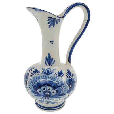 Vase Keramik Delfts Blumendekor
