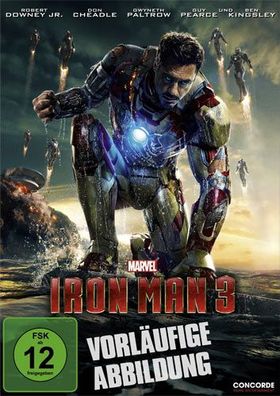 Iron Man 3 (DVD) Min: 109/ DD5.1/ WS - Concorde 20039 - (DVD Video / Action)