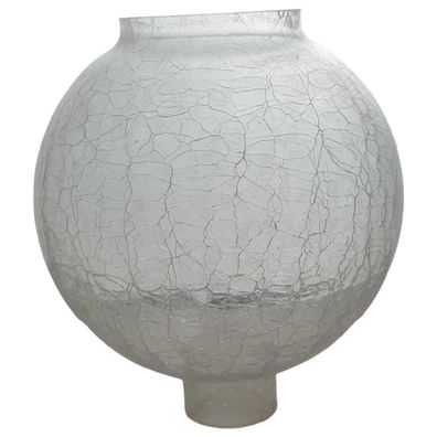 Craqueleglas Ersatzglas Ersatzgläser Lampenschirm Glaskugel Anklemmschirm