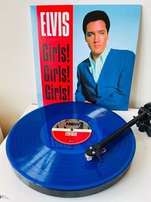 Elvis Presley (1935-1977): Girls! Girls! Girls! (180g) (Blue Vinyl) - - (Vinyl / R