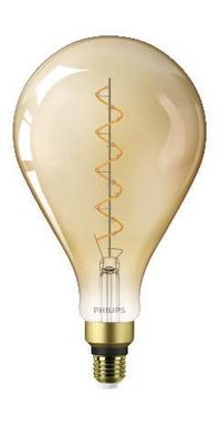 Philips LED E27 A160 Deko Giant Leuchtmittel 4,5W 300lm 1800K extra-warmweiss gold 16