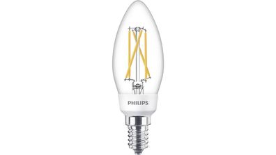 Philips LED E14 B35 SceneSwitch Leuchtmittel 5W 470lm 2700K warmweiss Stepdimmer 3,5x