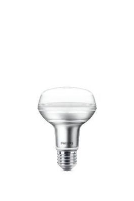 Philips LED E27 R80 Reflektor Leuchtmittel 8W 670lm 2700K warmweiss 8x8x11,2cm