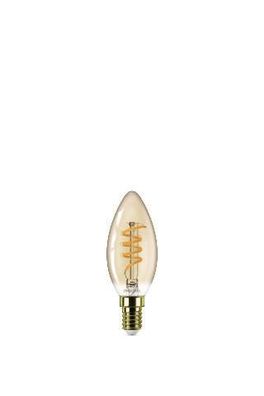 Philips LED E14 B35 Deko Leuchtmittel 2,5W 136lm 1800K extra-warmweiss gold dimmbar 3