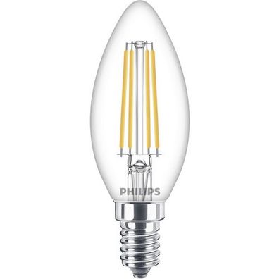 Philips LED E14 B35 Leuchtmittel 6,5W 806lm 2700K warmweiss 3,5x3,5x9,7cm