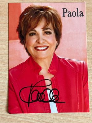 Paola Felix Autogrammkarte orig signiert #6633