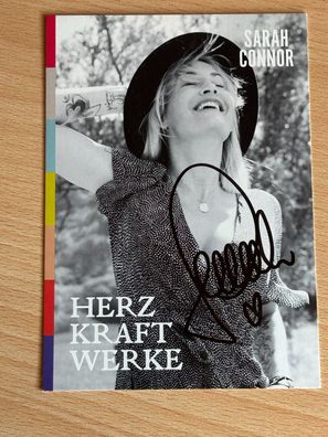 Sarah Connor Autogrammkarte orig signiert #6663