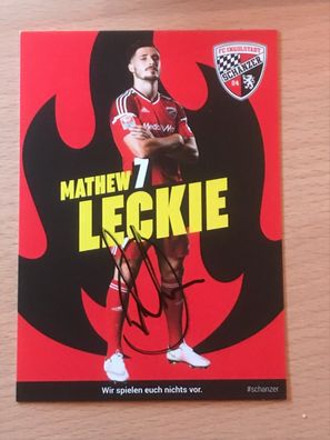 Mathew Leckie FC Ingolstadt Autogrammkarte orig signiert #6523