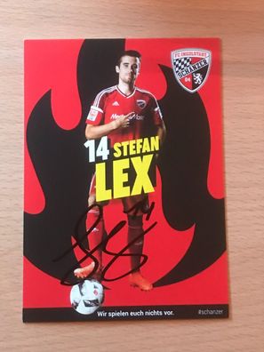 Stefan Lex FC Ingolstadt Autogrammkarte orig signiert #6528