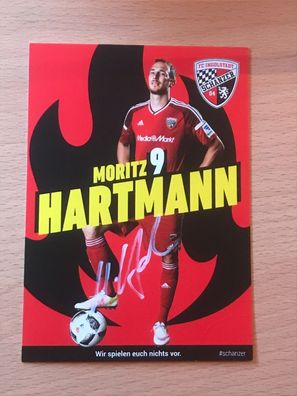 Moritz Hartmann FC Ingolstadt Autogrammkarte orig signiert #6525