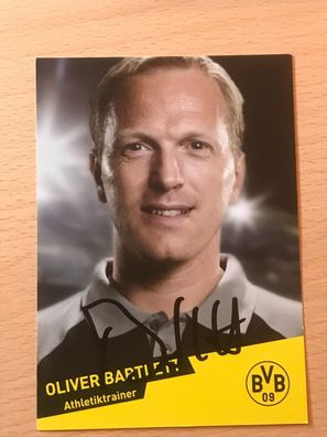 Oliver Bartlett BVB Borussia Dortmund Autogrammkarte orig signiert #6573