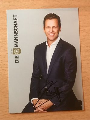 Oliver Bierhoff DFB Autogrammkarte orig signiert #6553