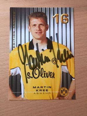 Martin Kree BVB Borussia Dortmund Autogrammkarte orig signiert #6568