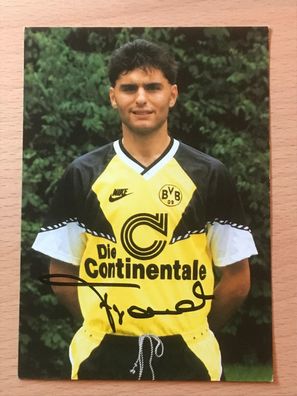 Thomas Franck BVB Borussia Dortmund Autogrammkarte orig signiert #6585