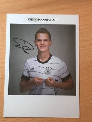 Matthias Ginter DFB Autogrammkarte orig signiert #6554