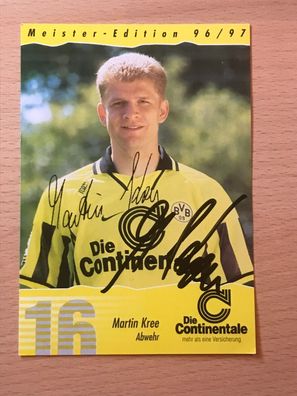 Marin Kree BVB Borussia Dortmund Autogrammkarte orig signiert #6567