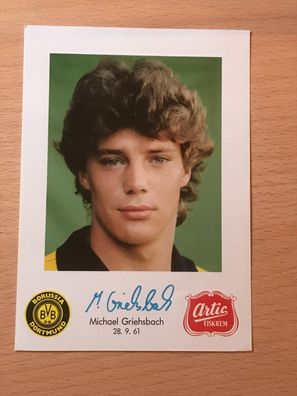 Michael Griehsbach BVB Borussia Dortmund Autogrammkarte orig signiert #6584