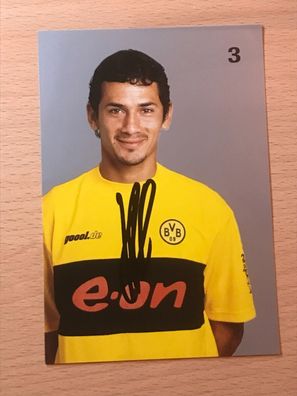 Juan Ramon Fernandez BVB Borussia Dortmund Autogrammkarte orig signiert #6586